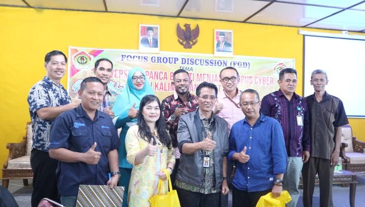 FGD Persiapan UPB sebagai Kampus Cyber di Kalimantan Barat  Di Selenggarakan Oleh Ikatan Alumni FP UPB